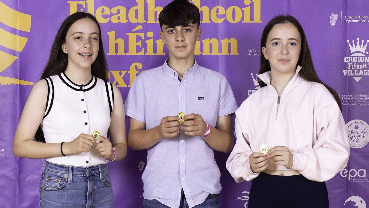 Record-breaking all-Ireland winners from Laois at this year’s Fleadh