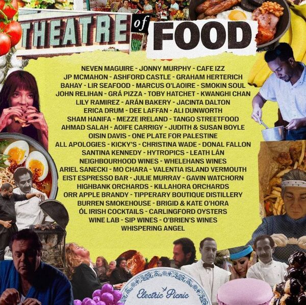 There’ll be something for everybody’s taste buds in the Theatre of Food at the Electric Picnic