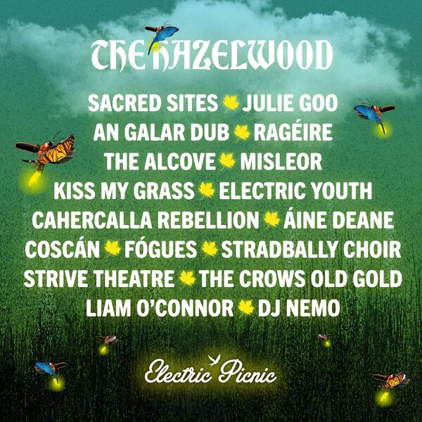 Line-up for the Hazelwood at Electric Picnic