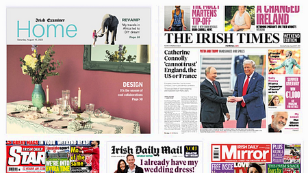 What the papers say: Saturday's front pages