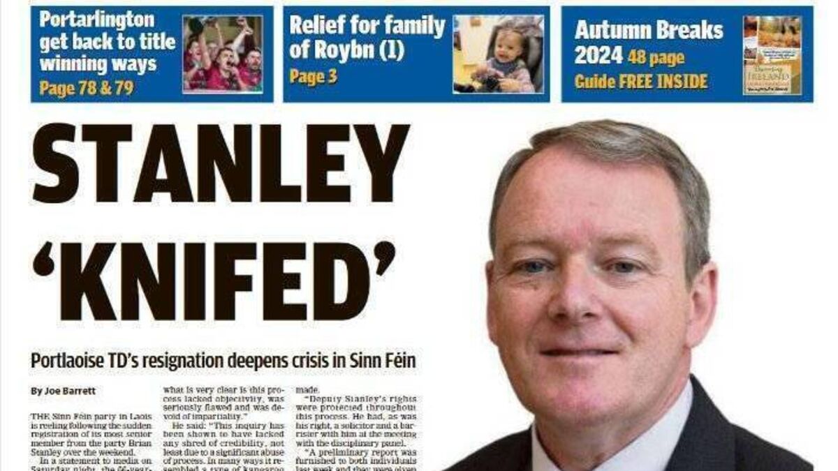 Laois Nationalist in the running for media award