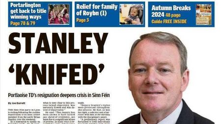 Laois Nationalist in the running for media award