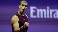 New-look Carlos Alcaraz a cut above in first round success