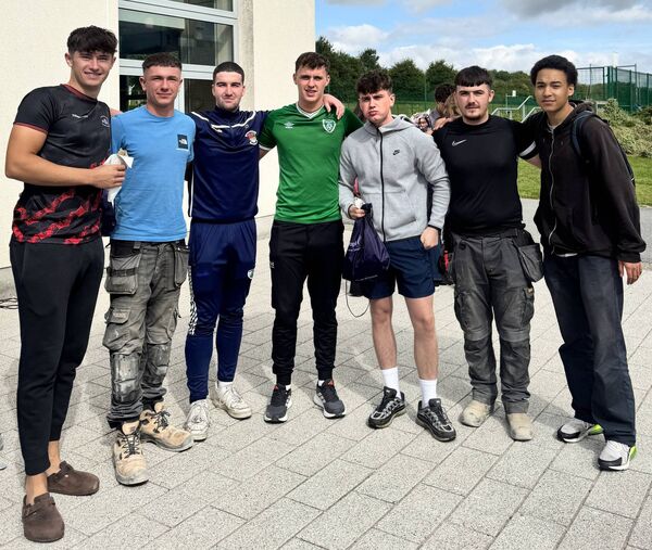 Happy students pictured after receiving their leaving cert results from St. Mary’s CBS, Portlaoise Happy students pictured after receiving their leaving cert results from St. Mary’s CBS, Portlaoise