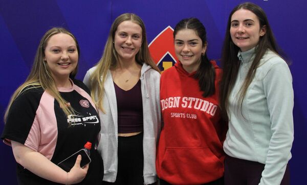 Amy Moore, Eva Timmons, Charlie Delaney and Laura Scott were present in Mountrath Community School on leaving cert results day. Amy Moore, Eva Timmons, Charlie Delaney and Laura Scott were present in Mountrath Community School on leaving cert results day.
