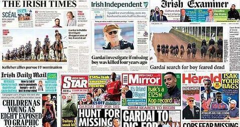 What the papers say: Tuesday's front pages