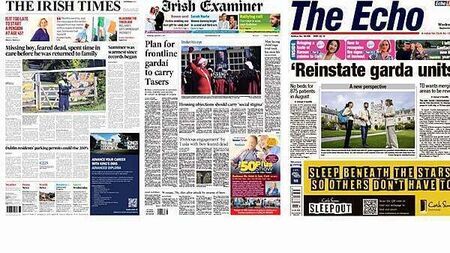 What the papers say: Wednesday's front pages