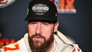 Travis Kelce still feels ‘giddy’ telling people about engagement to Taylor Swift Travis Kelce still feels ‘giddy’ telling people about engagement to Taylor Swift