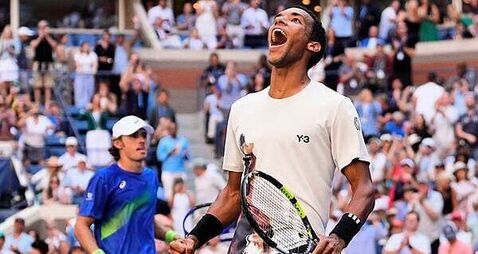 Felix Auger-Aliassime beats Alex de Minaur to reach last four of US Open