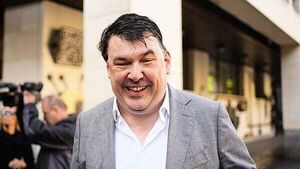 Father Ted creator Linehan arrives at court for trans activist harassment trial Father Ted creator Linehan arrives at court for trans activist harassment trial