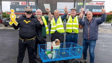 Batman from Laois to walk 53km for charity  