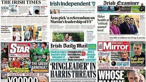 What the papers say: Tuesday's front pages What the papers say: Tuesday's front pages
