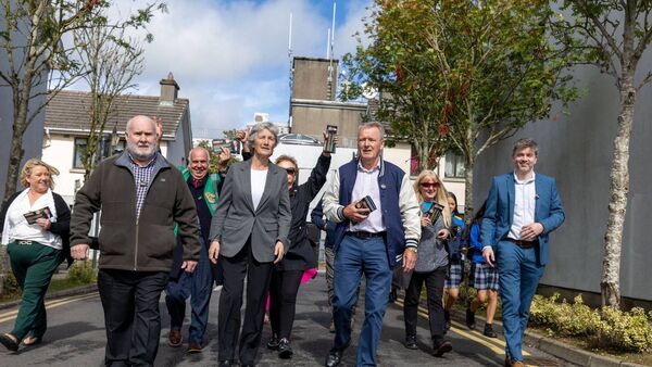  Presidential hopeful canvases Laois people for their votes 