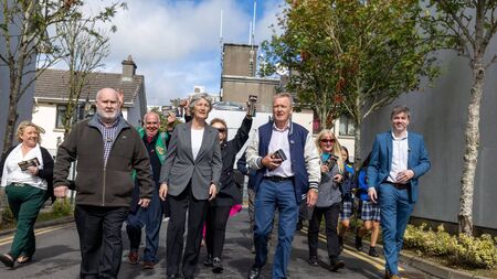  Presidential hopeful canvases Laois people for their votes 