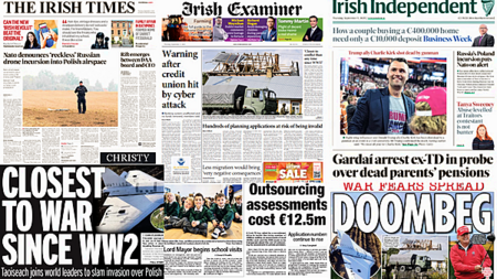 What the papers say: Thursday's front pages