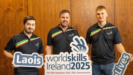 Two Laois students take on the world