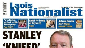 Laois Nationalist makes headlines after winning national media award Laois Nationalist makes headlines after winning national media award