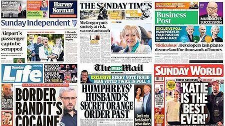 What the papers say: Sunday's front pages