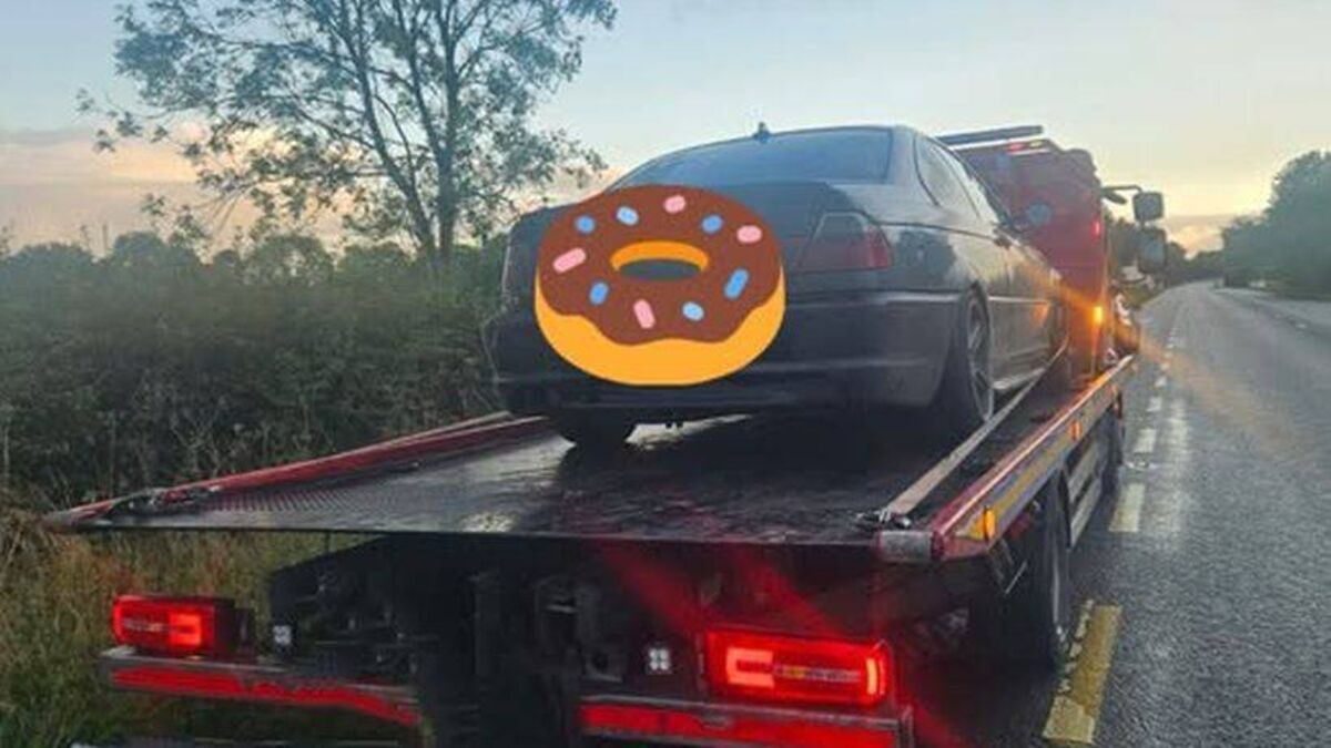 Laois-Offaly gardaí seize car from 'donuts' driver