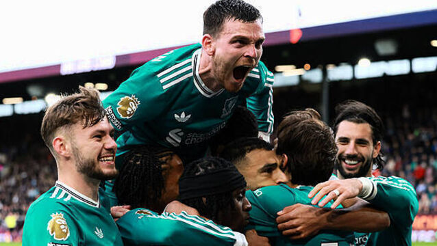 Mohamed Salah’s last-gasp penalty earns Liverpool win over battling Burnley