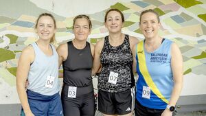 Wet and blustery conditions fail to dampen spirits at the Luggacurren 10k