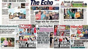 What the papers say: Monday's front pages What the papers say: Monday's front pages