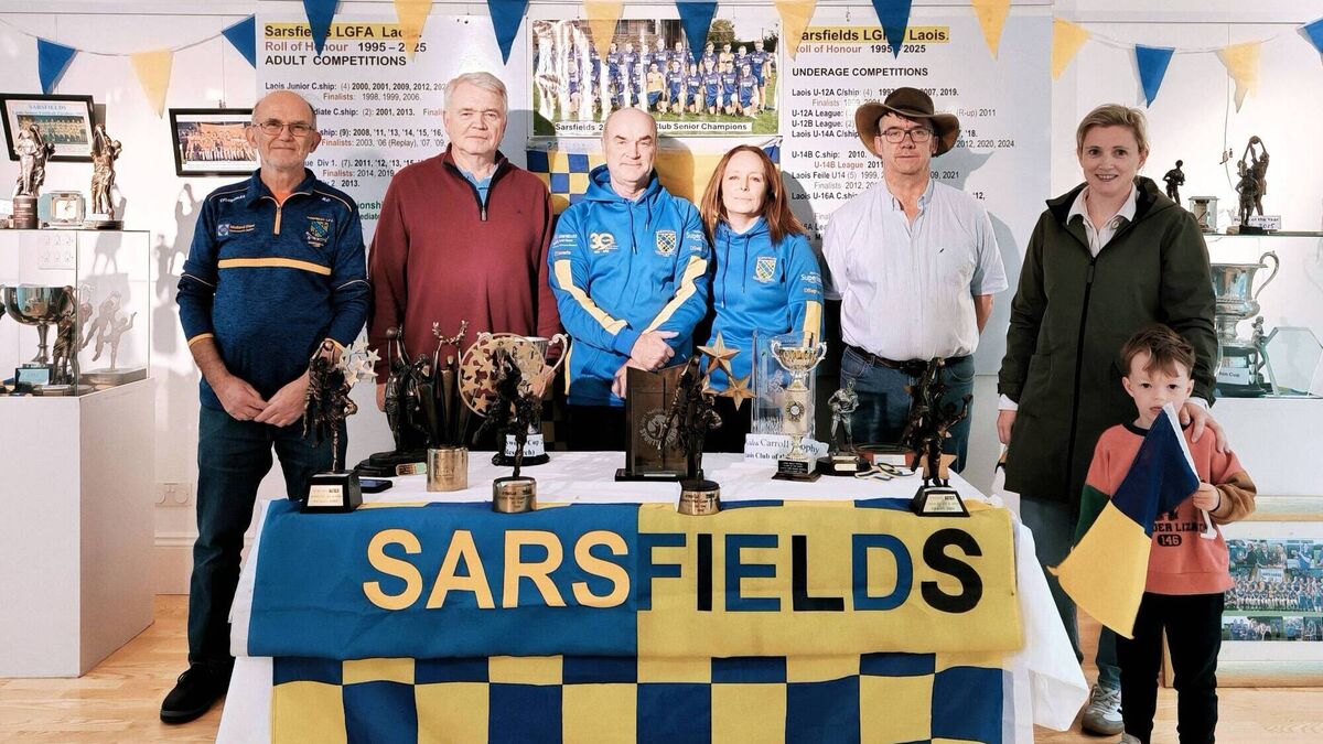 Treasure trove of memories and memorabilia from Sarsfields LGFA