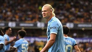 Man City boss Pep Guardiola hopeful Erling Haaland will be fit for Burnley clash