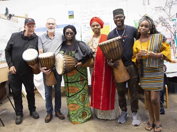Photos by Gerry Dunbar and Heather Rice of Culture Night in the Link Centre at Urban Farm in St Fintan's Hospital, Portlaoise
