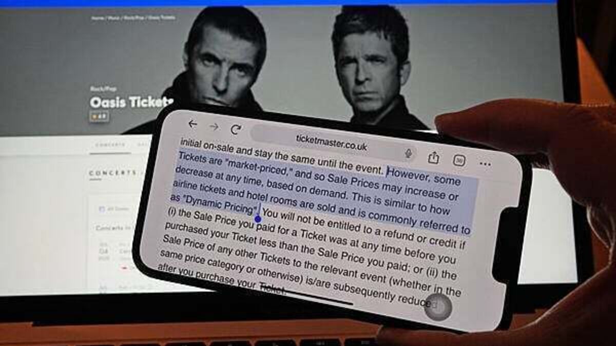 Ticketmaster to change pricing information after probe into Oasis tickets row