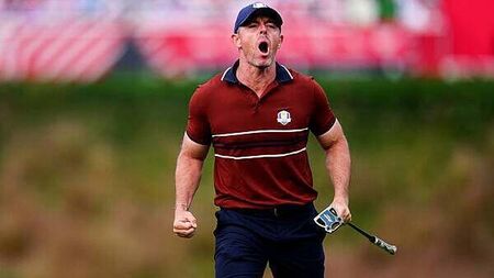 Europe three points away from winning Ryder Cup outright after fiery day two