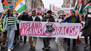 Thousands march through Dublin for United Against Racism rally