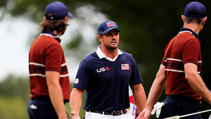Ryder Cup sparks fly as angry Bryson DeChambeau clashes with Tommy Fleetwood