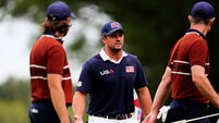 Ryder Cup sparks fly as angry Bryson DeChambeau clashes with Tommy Fleetwood