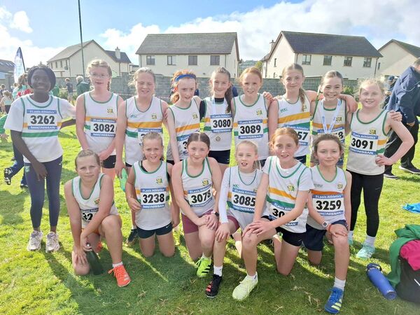 Competitors in the Girls U/12