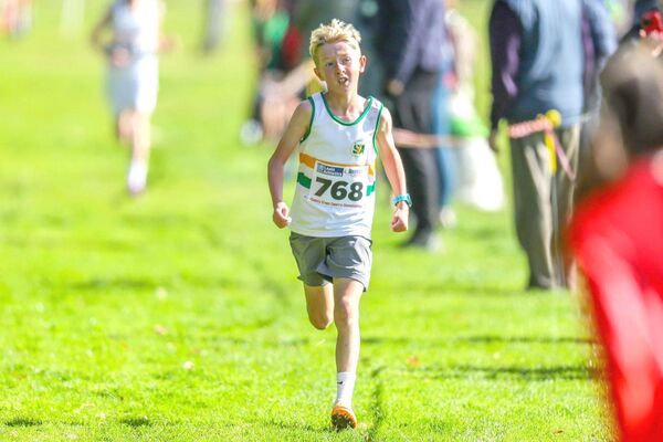 Boys U/12 Winner Conor Keegan Photo: Paul Dargan
