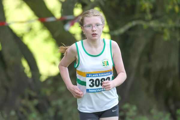 Girls U/12 winner Ava Brophy Photo: Paul Dargan 