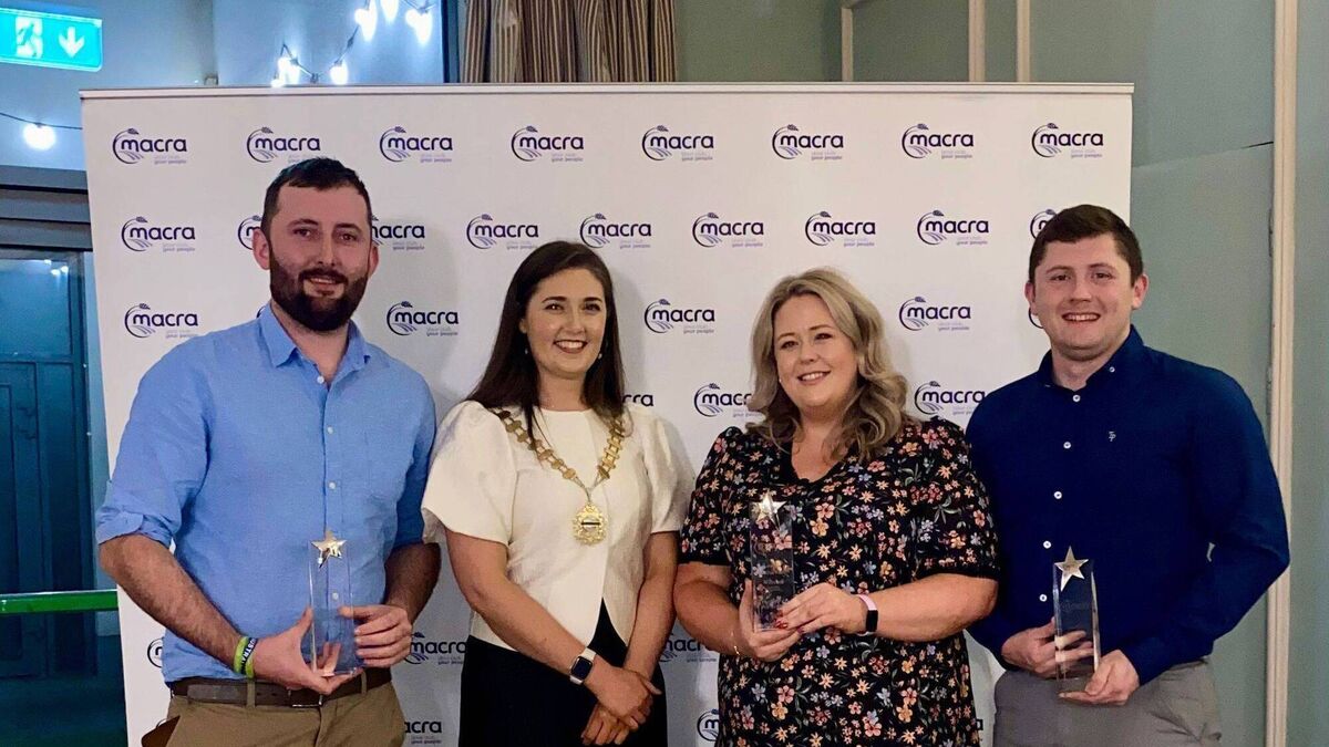 Laois clubs celebrate on the double at Macra awards