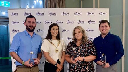 Laois clubs celebrate on the double at Macra awards