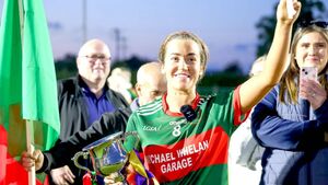 Happy days for Graiguecullen and Killeshin girls	Photos: Paul Dargan