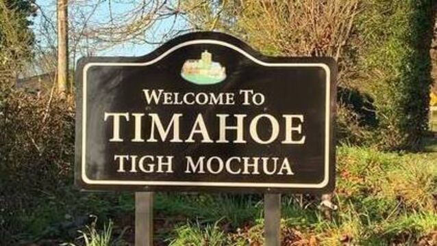 <p>The derelict house is located in the picturesque village of Timahoe </p>