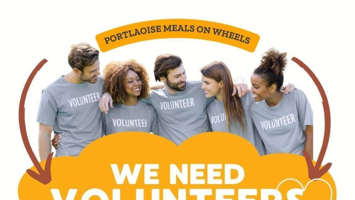 Portlaoise Meals on Wheels need volunteers