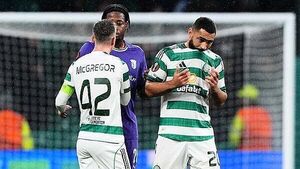 Celtic beaten by Braga after baffling handball call
