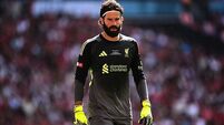 Liverpool goalkeeper Alisson Becker ruled out until after international break