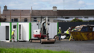 Fire at leisure centre on third night of disorder in Northern Ireland