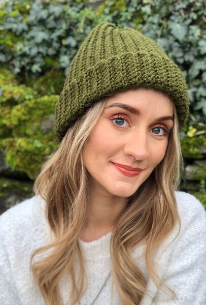 Laois-based fibre artist Courtney Jean Murray who was a runner-up in the Creative Circular Artist category of the Full Circle Awards.