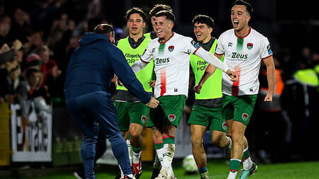 Cork City land place in FAI Cup final after 3-0 win against St Pat's