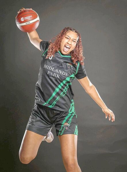 Portlaoise Panthers Christy Ojide Boiko pictured at the Basketball Ireland Domino's National League season launch Photo: ©INPHO/Dan Sheridan