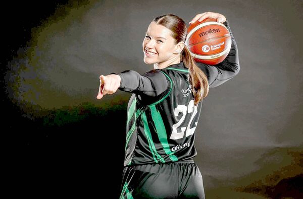 Portlaoise Panthers Jessica Fressle pictured at the Basketball Ireland Domino's National League season launch Photo: ©INPHO/Dan Sheridan