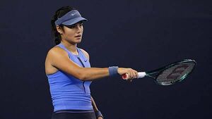 Emma Raducanu retires ill in Wuhan Open first-round clash with Ann Li
